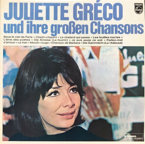 JULIETTE GRECO - Juliette Greco Und Ihre Groβen Chansons