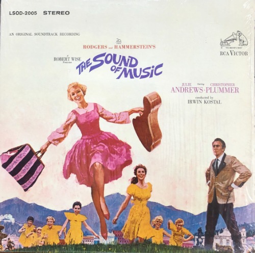 THE SOUND OF MUSIC - OST / Julie Andrews, Christopher Plummer (&quot;1965년 RCA Victor LSOD-2005 / BOOKLET&quot;)