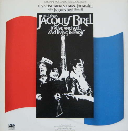 JACQUES BREL IS ALIVE &amp; WELL AND LIVING IN PARIS - OST (2LP)