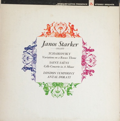 JANOS STARKER - VARIATIONS ON A ROCOCO THEME / CELLO CONCERTO