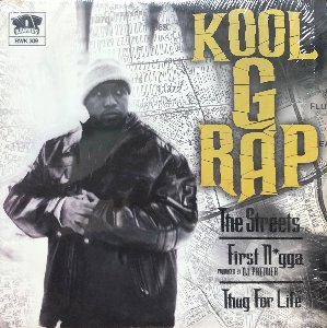Kool G Rap ‎– The Streets / First Nigga (Rap &amp; Hip-Hop)