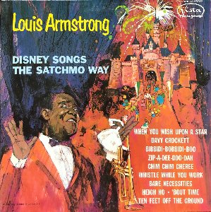 LOUIS ARMSTRONG - DISNEY SONGS THE SATCHMO WAY (해설지)