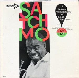 LOUIS ARMSTRONG - Satchmo 1930-1034 (&quot;PROMO 레드라벨&quot;)